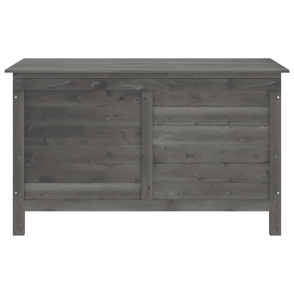 vidaXL Skrzynia ogrodowa, antracytowa, 99x49,5x58,5 cm, drewno jodłowe