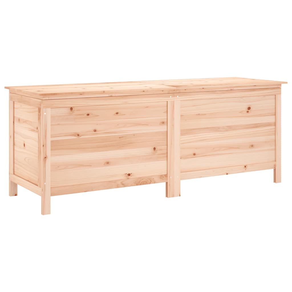 vidaXL Skrzynia ogrodowa, 150x50x56,5 cm, lite drewno jodłowe