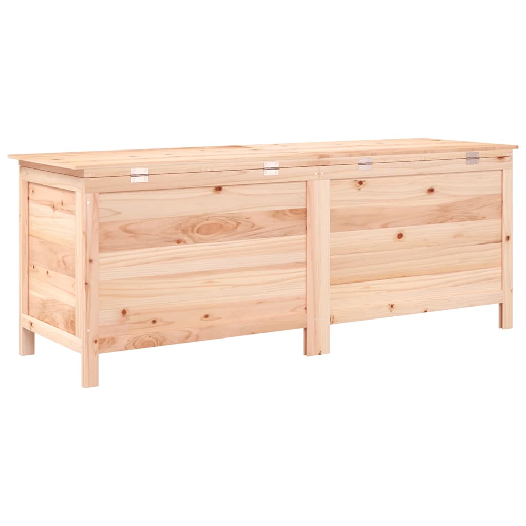 vidaXL Skrzynia ogrodowa, 150x50x56,5 cm, lite drewno jodłowe