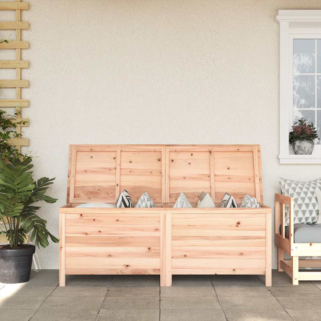 vidaXL Skrzynia ogrodowa, 150x50x56,5 cm, lite drewno jodłowe