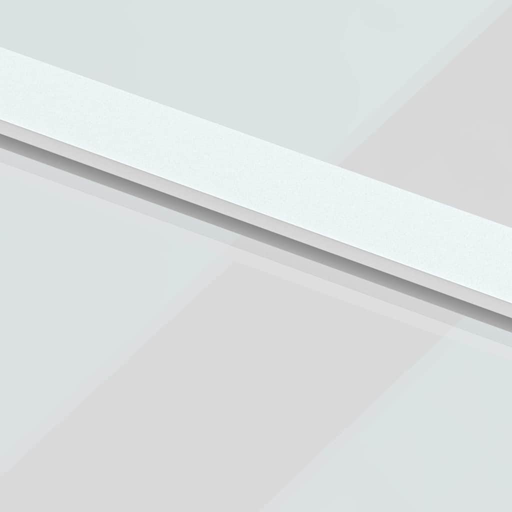 vidaXL Drzwi przesuwne, złote, 76x205 cm, szkło hartowane i aluminium