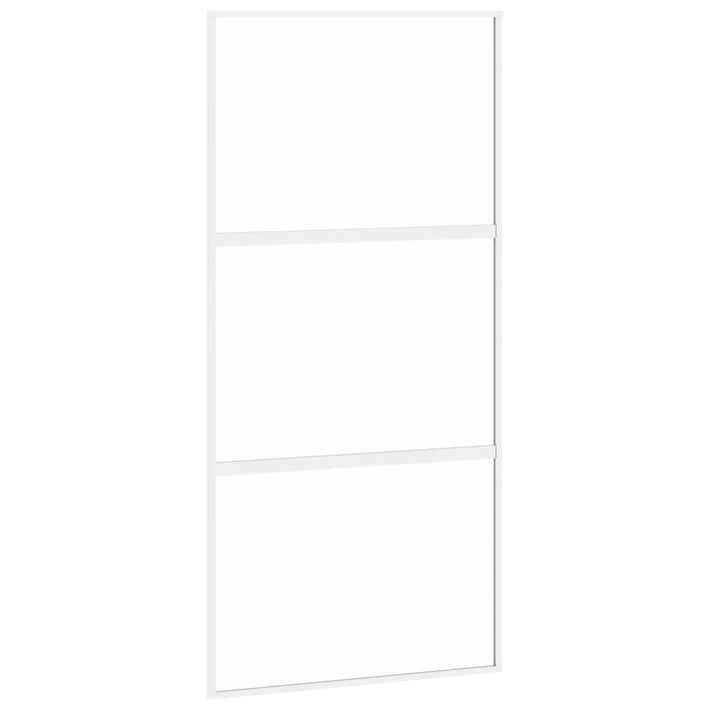 vidaXL Drzwi przesuwne, złote, 102,5x205cm, szkło hartowane, aluminium