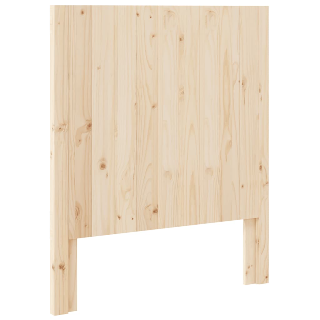 vidaXL Wezgłowie łóżka, 80x104 cm, lite drewno sosnowe