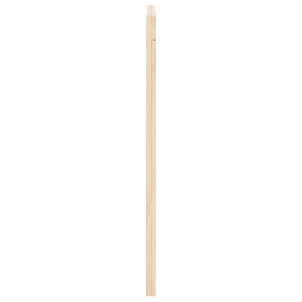 vidaXL Wezgłowie łóżka, 140x104 cm, lite drewno sosnowe