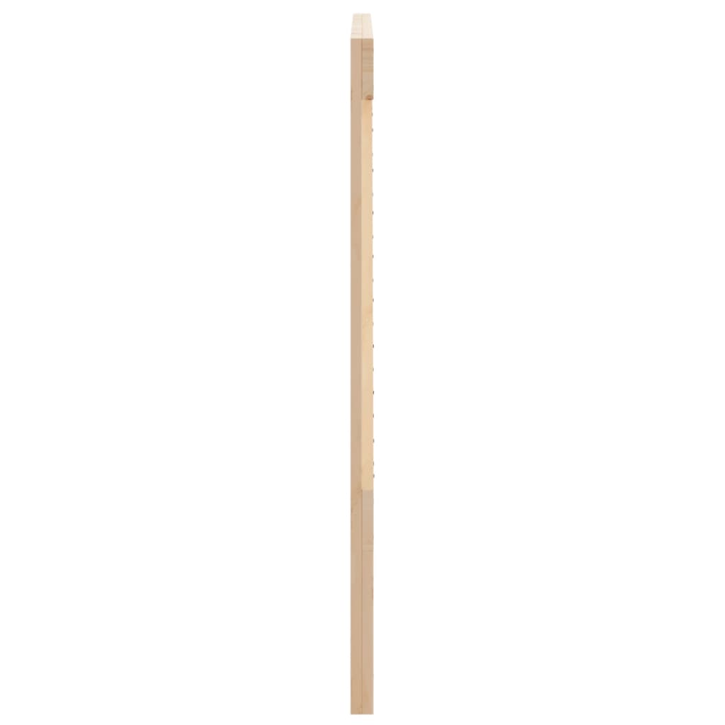 vidaXL Wezgłowie łóżka, 140x104 cm, lite drewno sosnowe
