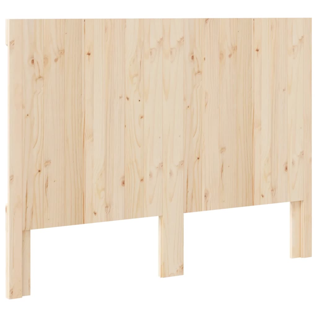 vidaXL Wezgłowie łóżka, 140x104 cm, lite drewno sosnowe
