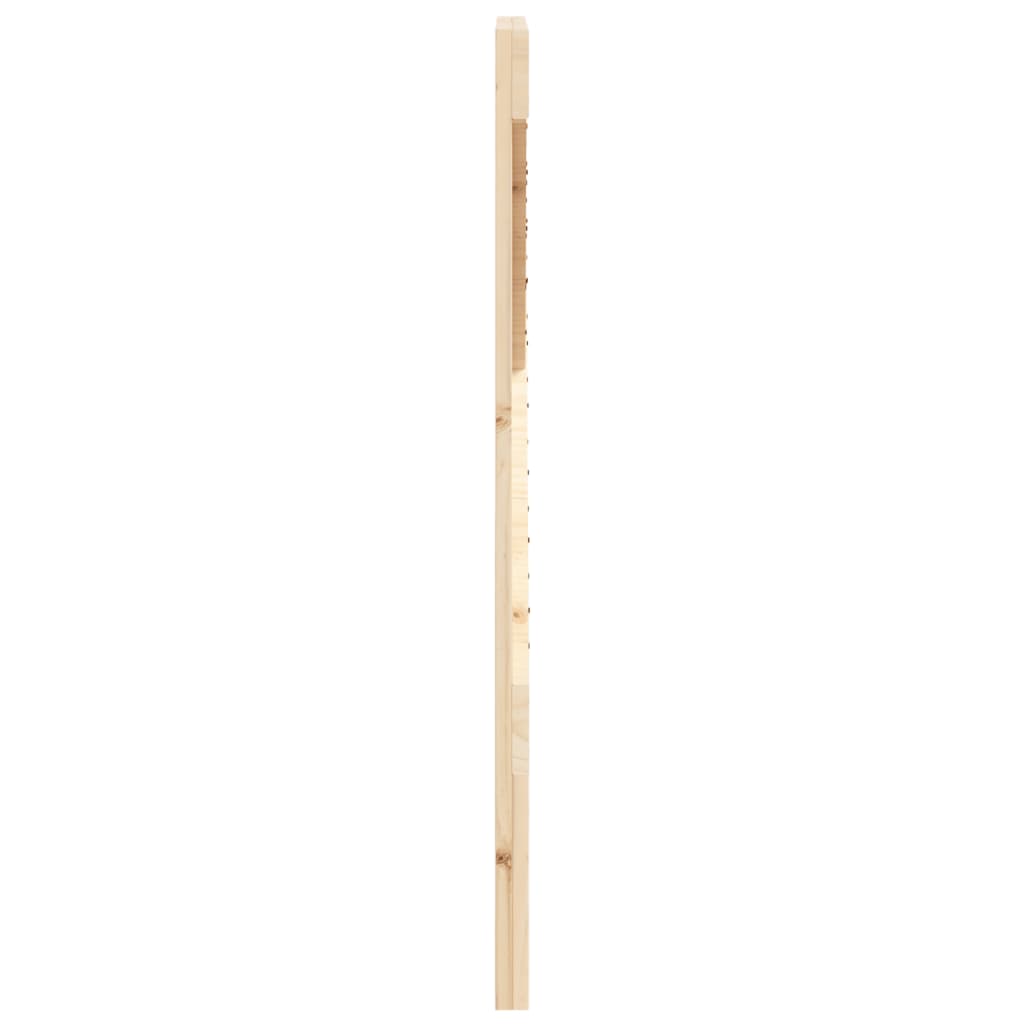 vidaXL Wezgłowie łóżka, 80x104 cm, lite drewno sosnowe