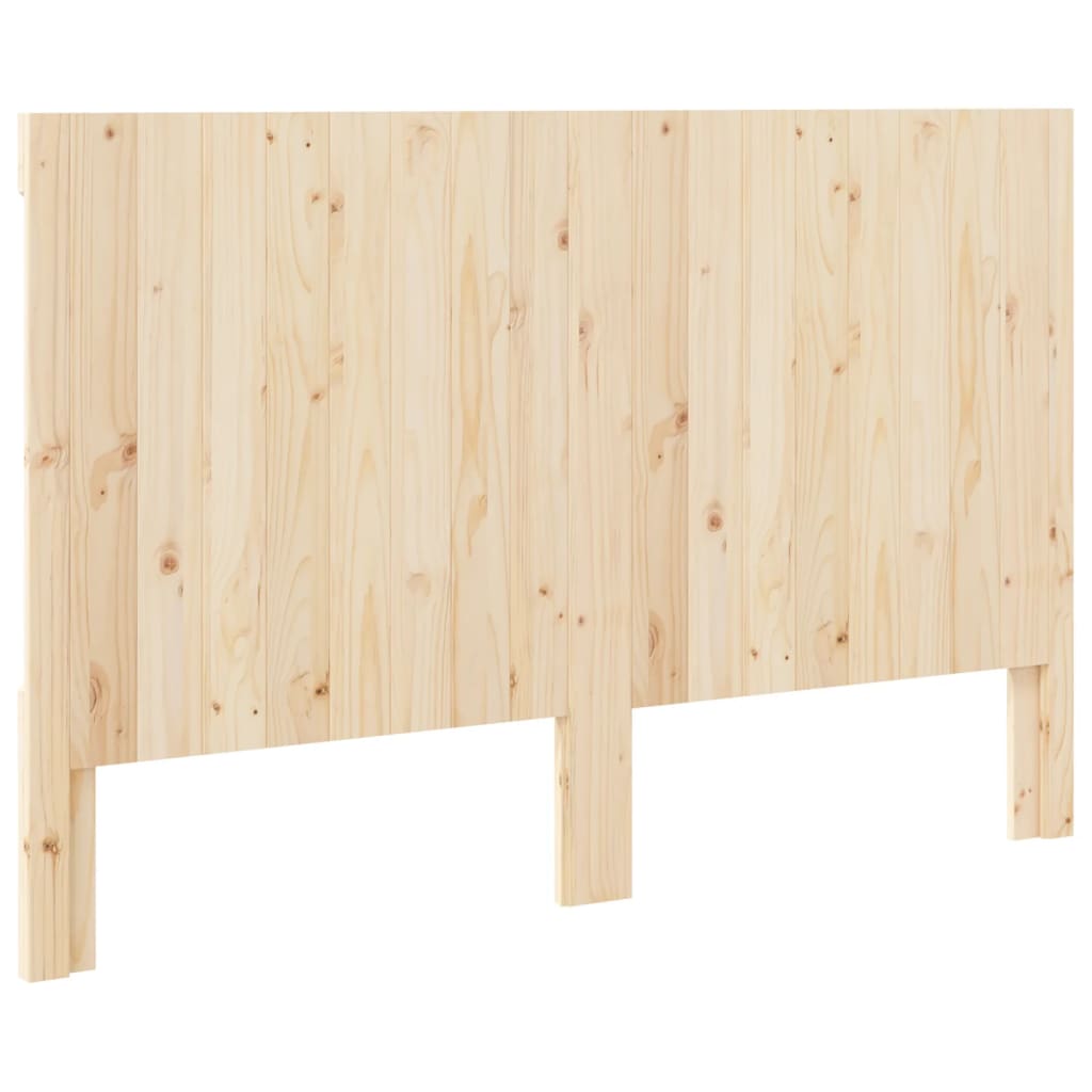 vidaXL Wezgłowie łóżka, 160x104 cm, lite drewno sosnowe