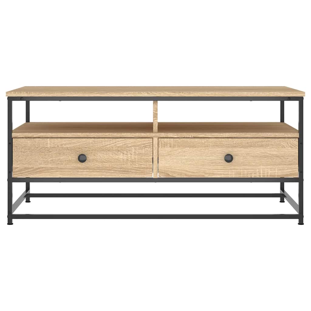 vidaXL Stolik kawowy, dąb sonoma 100x51x45 cm, materiał drewnopochodny