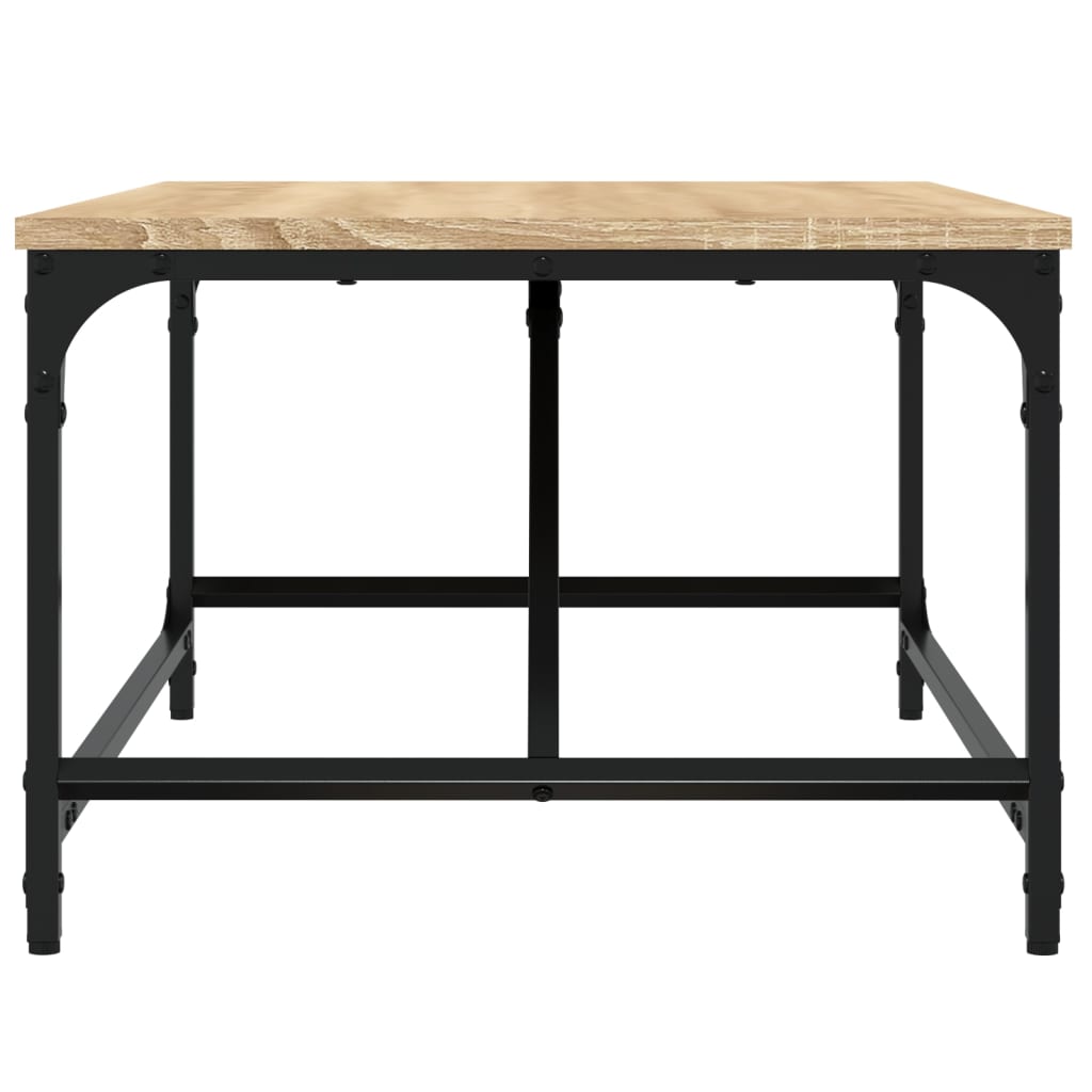 vidaXL Stolik kawowy, dąb sonoma 75x50x35 cm, materiał drewnopochodny