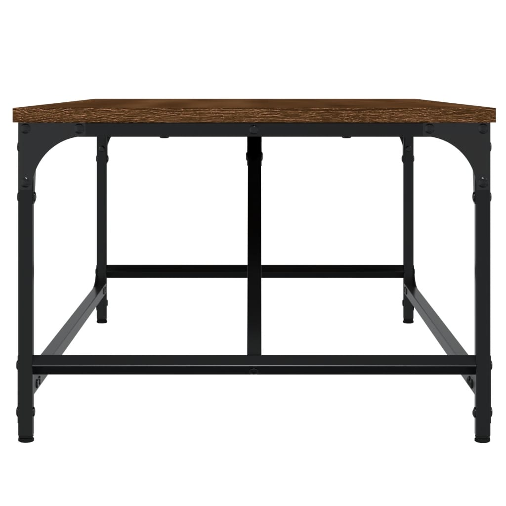 vidaXL Stolik kawowy, brązowy dąb 100x50x35cm, materiał drewnopochodny
