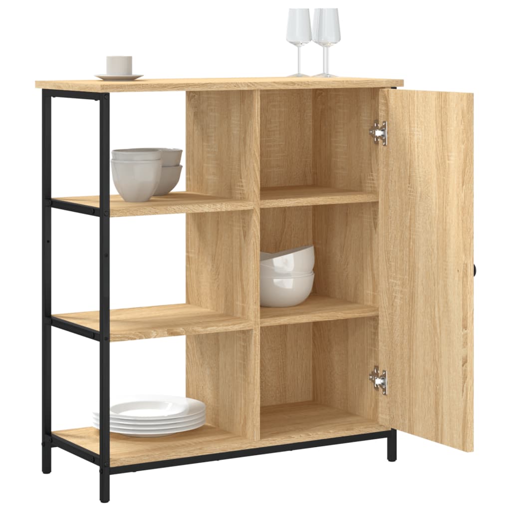 vidaXL Komoda Sonoma Oak 70x30x80 cm Drewno konstrukcyjne