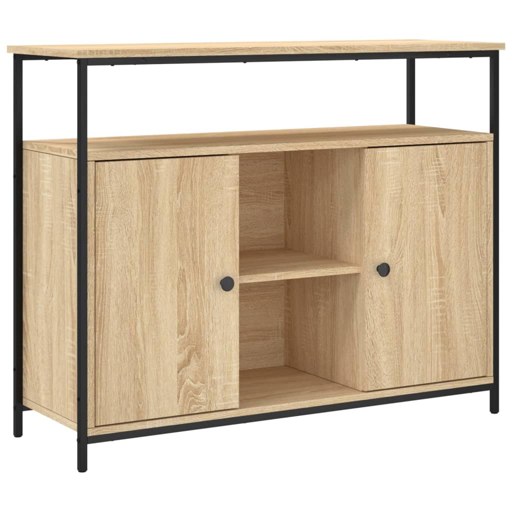 vidaXL Komoda Sonoma Oak 100x35x80 cm Drewno konstrukcyjne