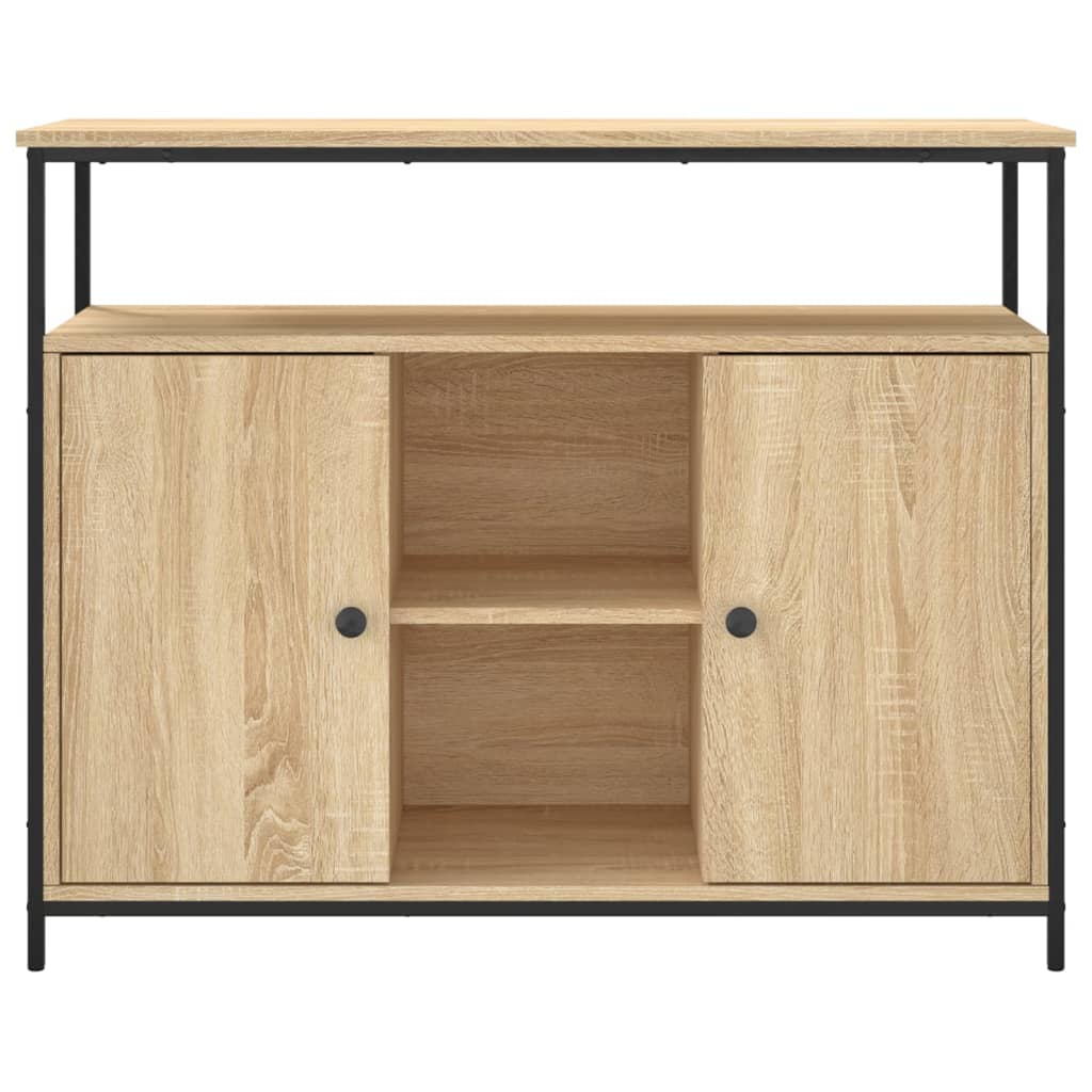 vidaXL Komoda Sonoma Oak 100x35x80 cm Drewno konstrukcyjne