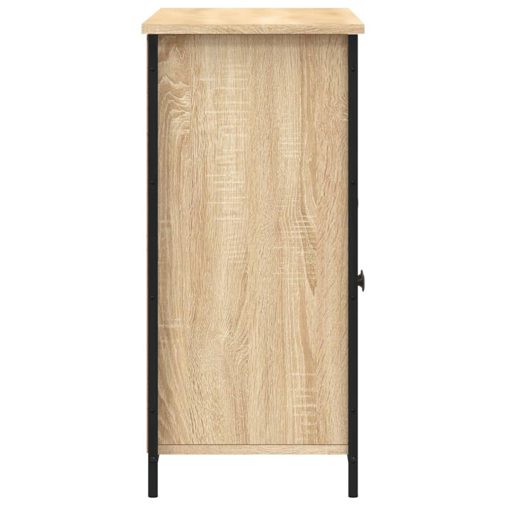 vidaXL Szafka, dąb sonoma, 100x35x75 cm, materiał drewnopochodny