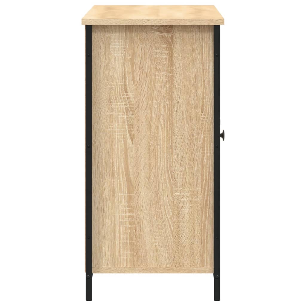 vidaXL Szafka, dąb sonoma, 100x35x70 cm, materiał drewnopochodny