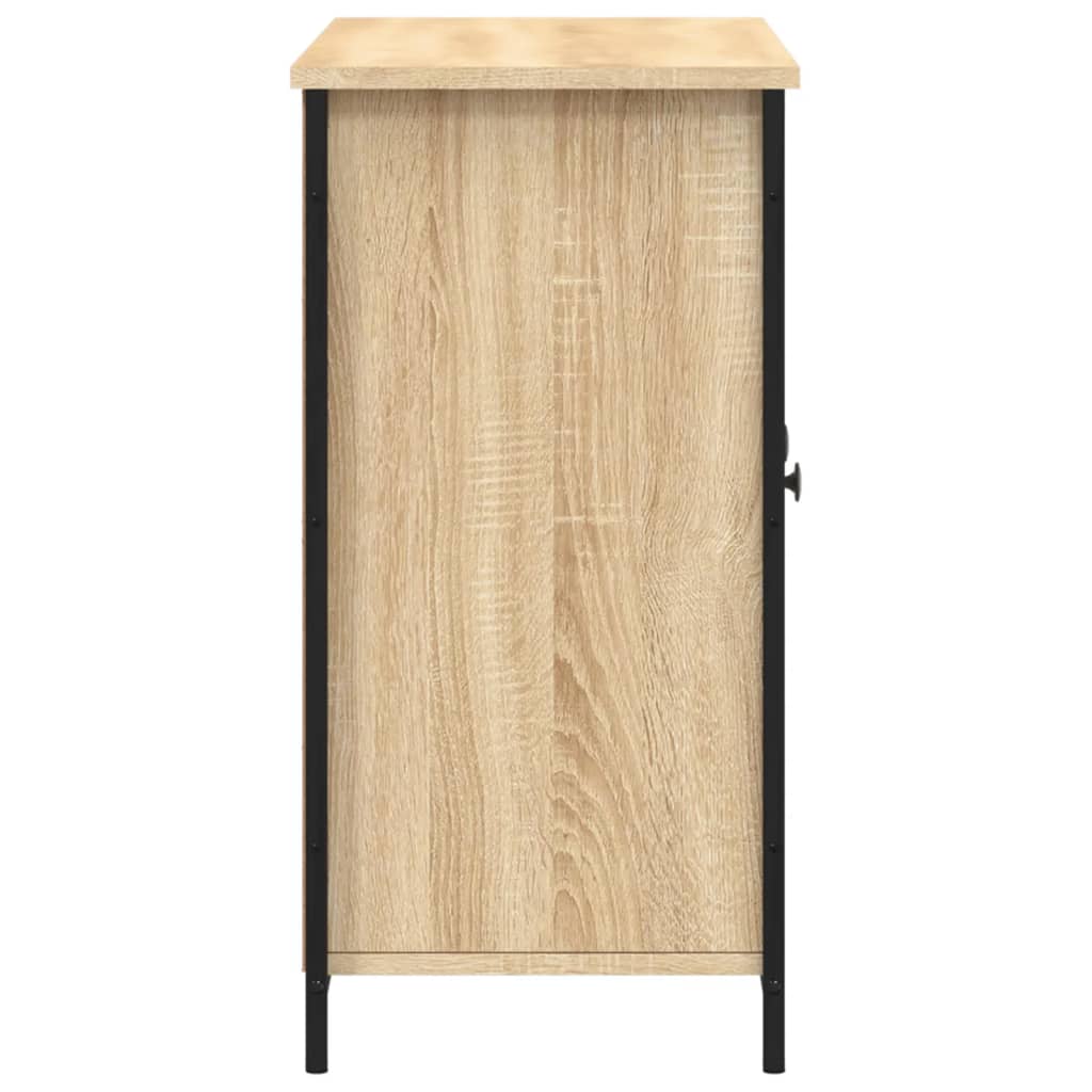 vidaXL Szafka, dąb sonoma, 100x35x70 cm, materiał drewnopochodny