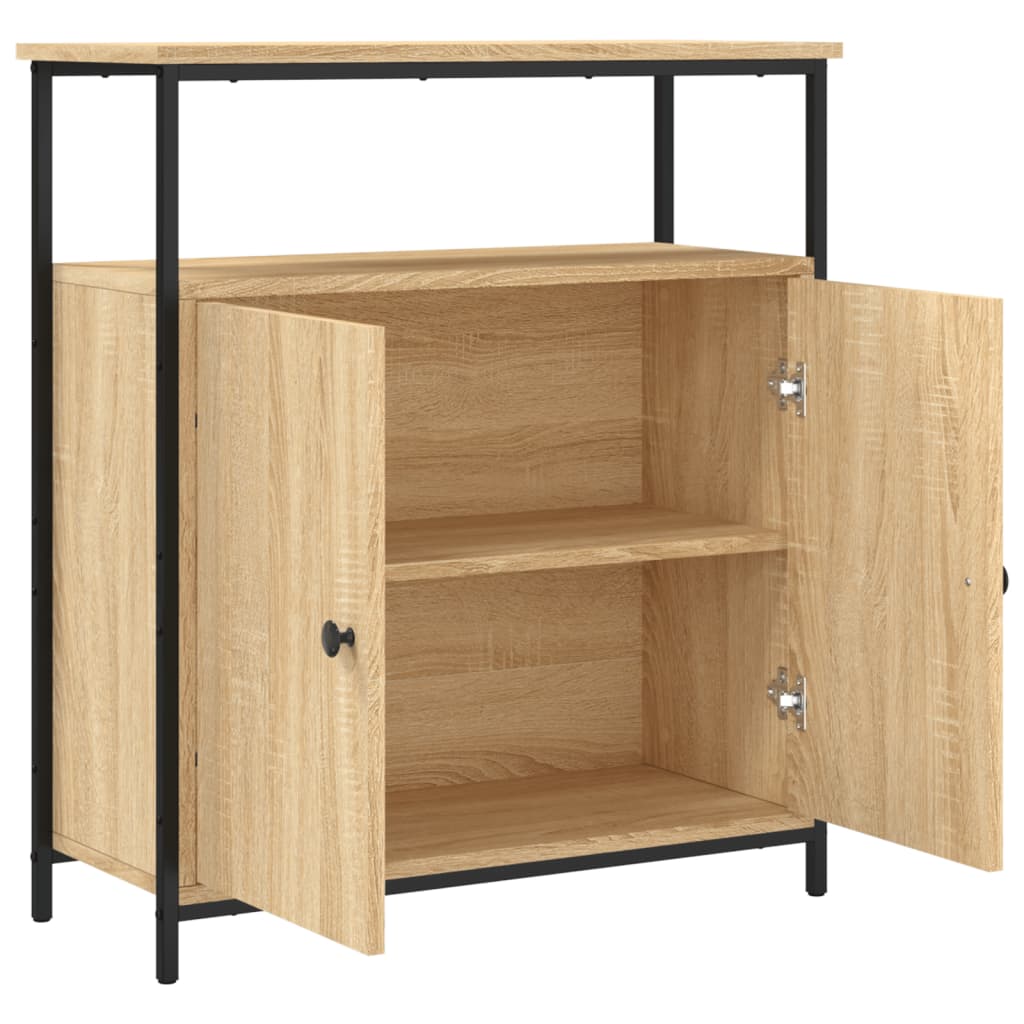 vidaXL Komoda Sonoma Oak 70x30x80 cm Drewno konstrukcyjne