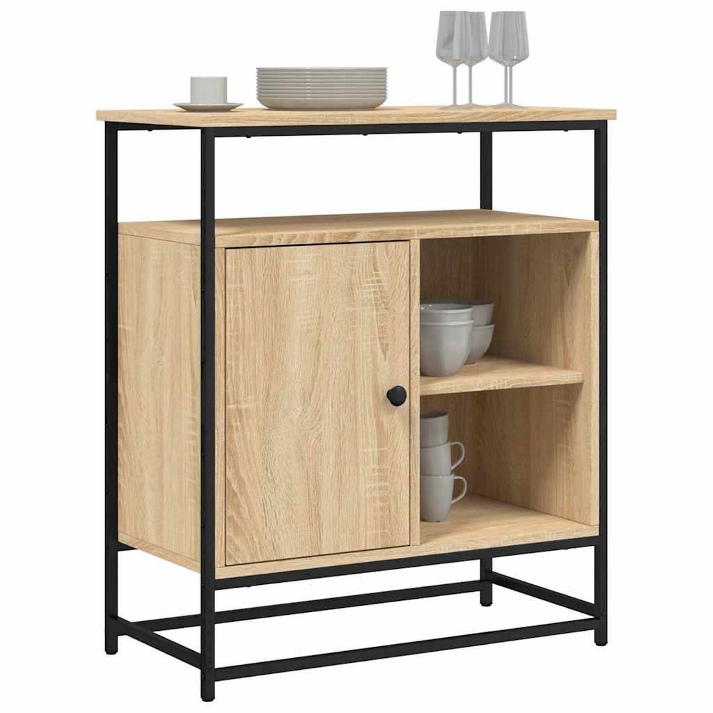 vidaXL Komoda Sonoma Oak 69x35x80 cm Drewno konstrukcyjne