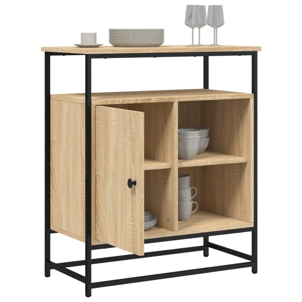 vidaXL Komoda Sonoma Oak 69x35x80 cm Drewno konstrukcyjne