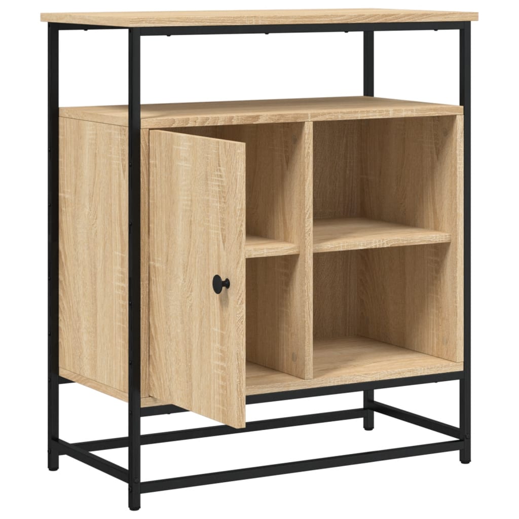 vidaXL Komoda Sonoma Oak 69x35x80 cm Drewno konstrukcyjne