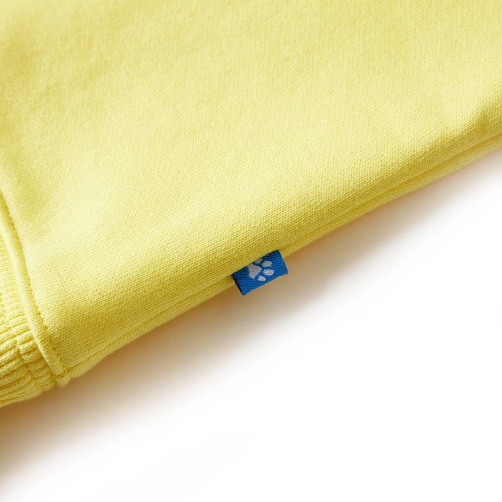 Bluza dziecięca, jasnożółta, 104