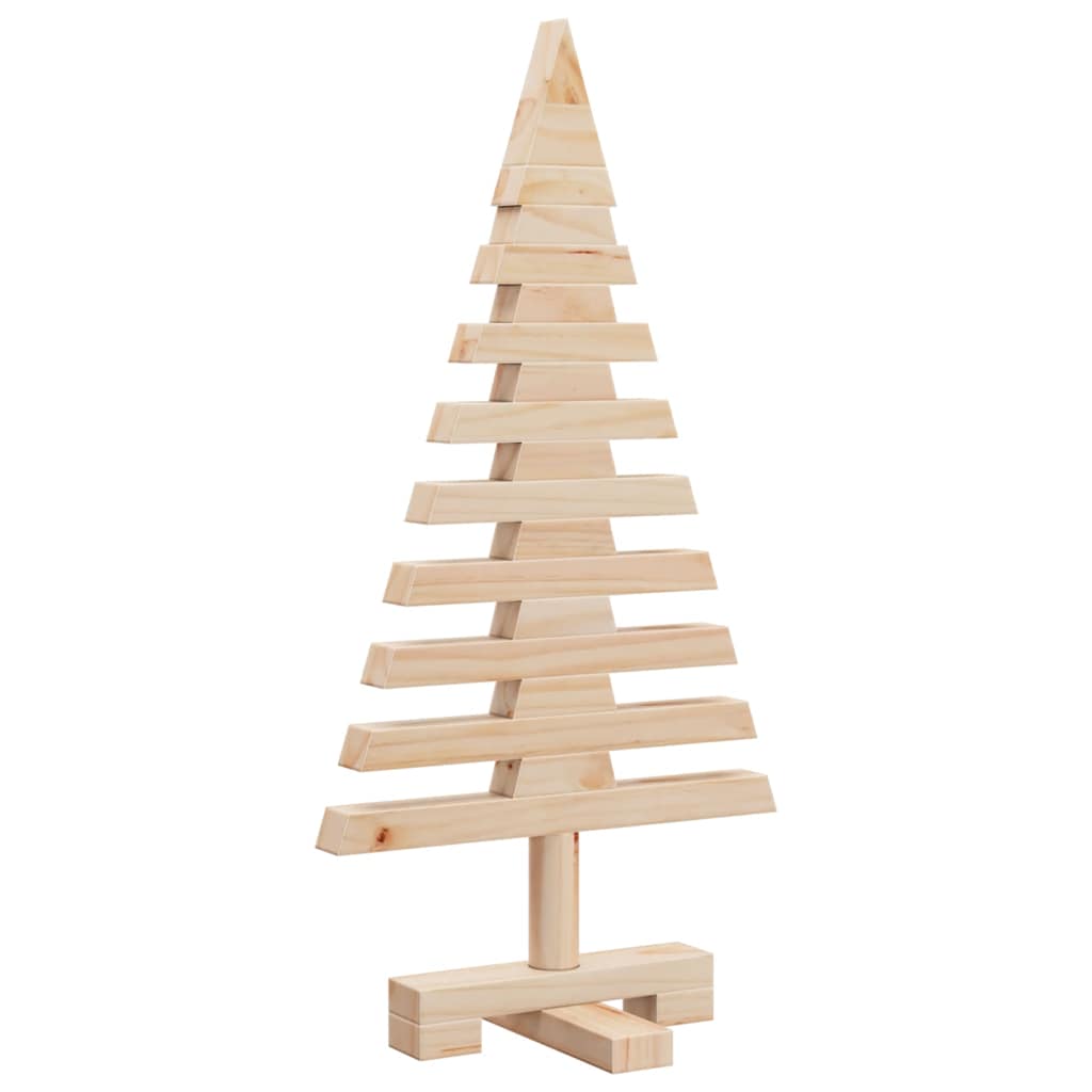 vidaXL | Drewniana choinka | naturalny 60 cm Lite drewno sosnowe