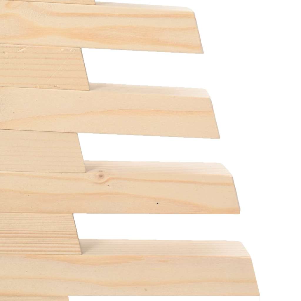 vidaXL | Drewniana choinka | naturalne 90 cm Lite drewno sosnowe