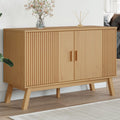 vidaXL Komoda OLDEN, brązowa, 114x43x73,5 cm, lite drewno sosnowe