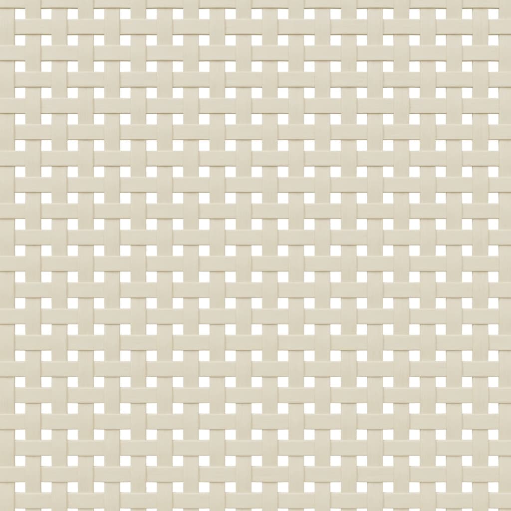 vidaXL Szafka SENJA, imitacja rattanu, biała, 90x40x112 cm, sosnowa