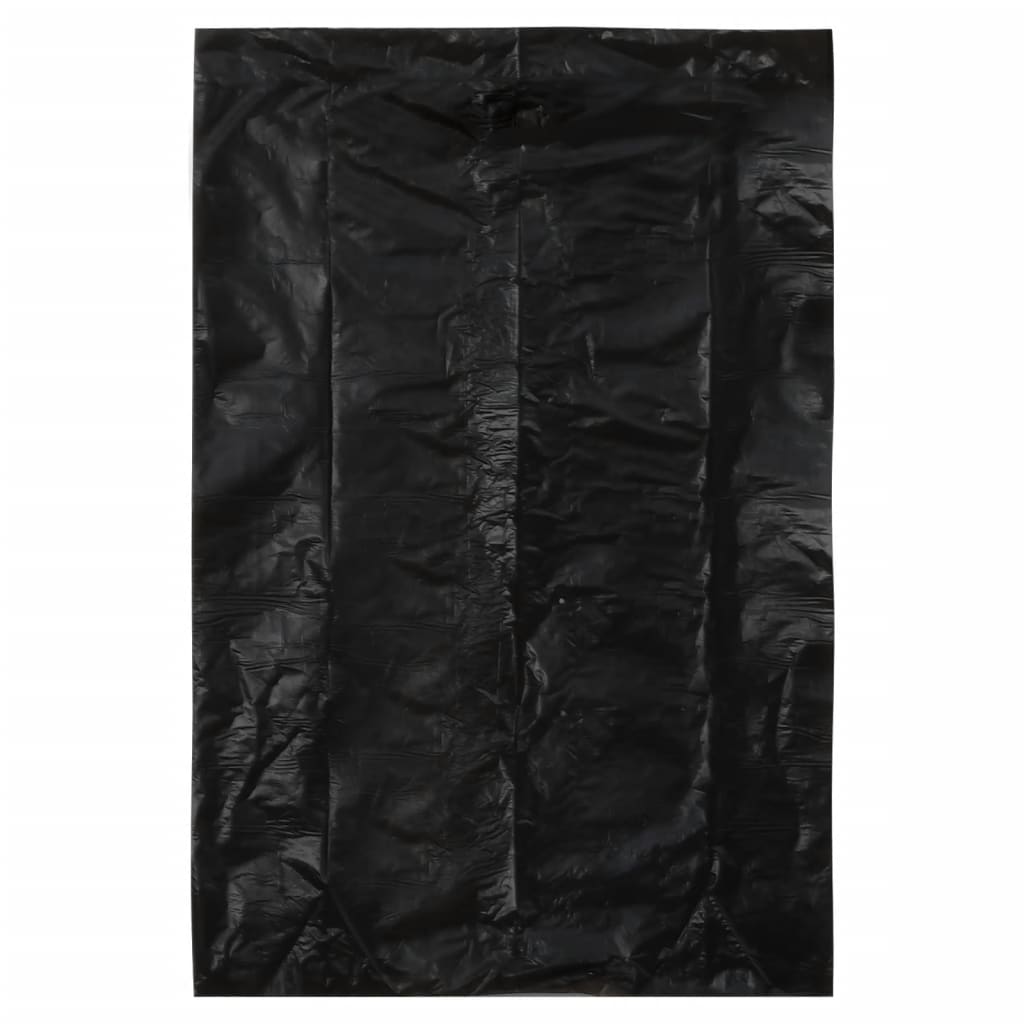 vidaXL Woreczki na psie odchody, 750 szt., czarne, 30x20 cm, PE