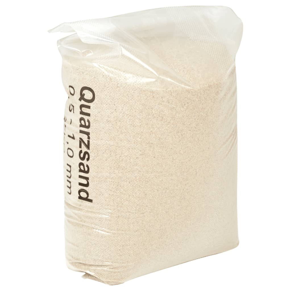 vidaXL Piasek filtracyjny, 25 kg, 0,5-1,0 mm