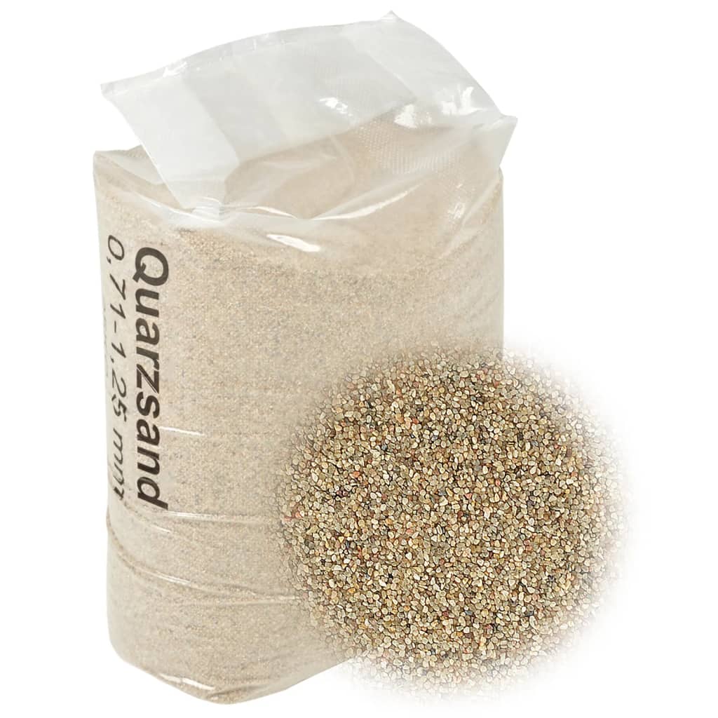 vidaXL Piasek filtracyjny, 25 kg, 0,71-1,25 mm
