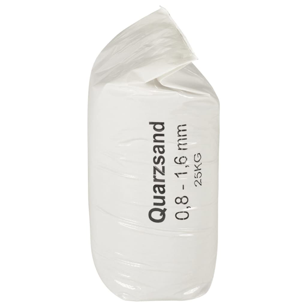 vidaXL Piasek filtracyjny, 25 kg, 0,8-1,6 mm