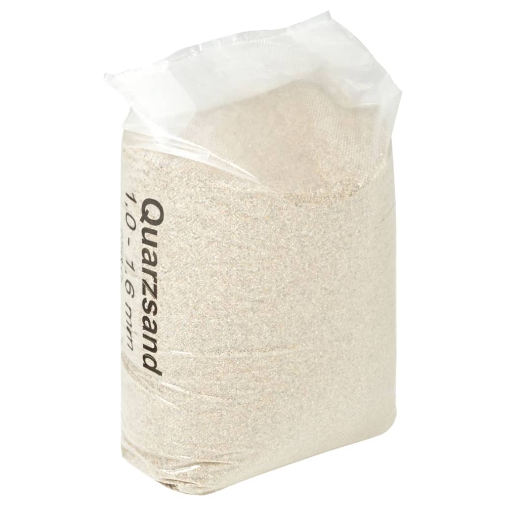 vidaXL Piasek filtracyjny, 25 kg, 1,0-1,6 mm