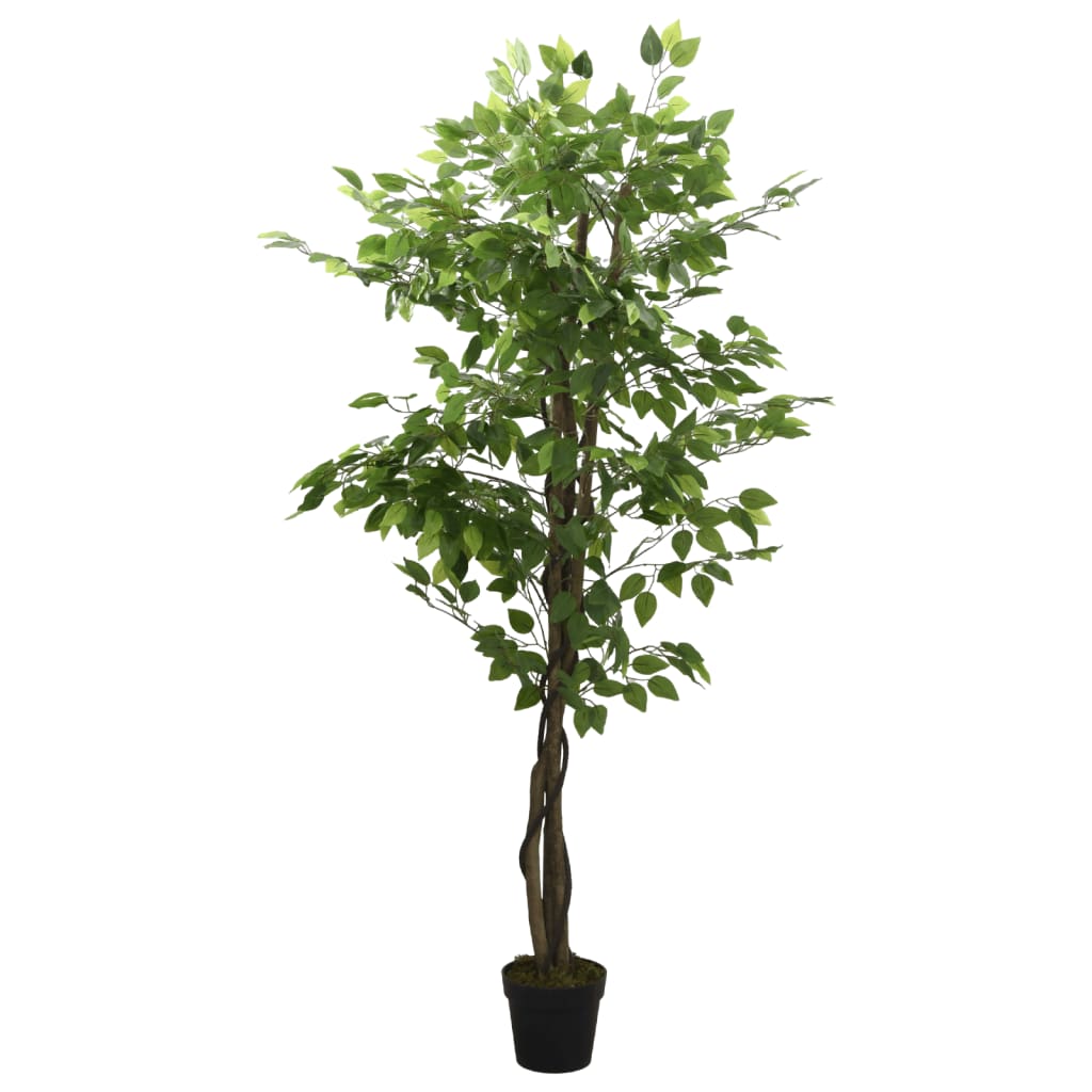 vidaXL Sztuczny fikus, 378 liści, 80 cm, zielony