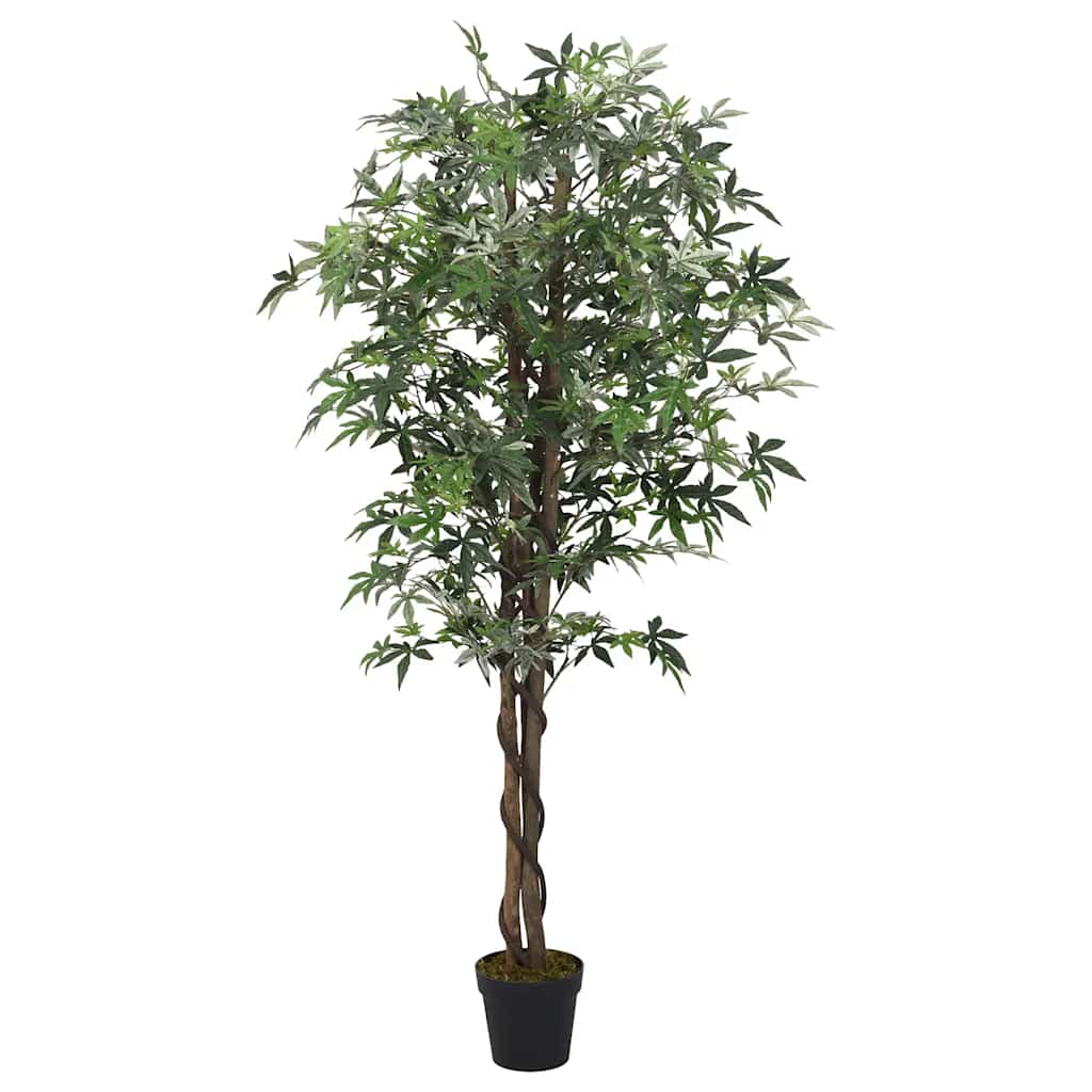 vidaXL Sztuczny klon, 224 liście, 80 cm, zielony