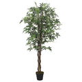 vidaXL Sztuczny klon, 336 liści, 120 cm, zielony
