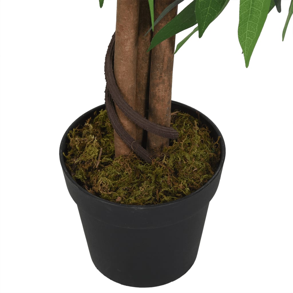 vidaXL Sztuczne drzewko mango, 1050 liści, 200 cm, zielone