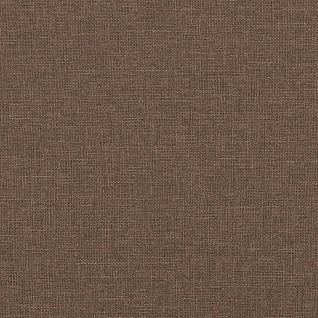 vidaXL Sofa 3-osobowa, brązowa, 180 cm, tapicerowana tkaniną