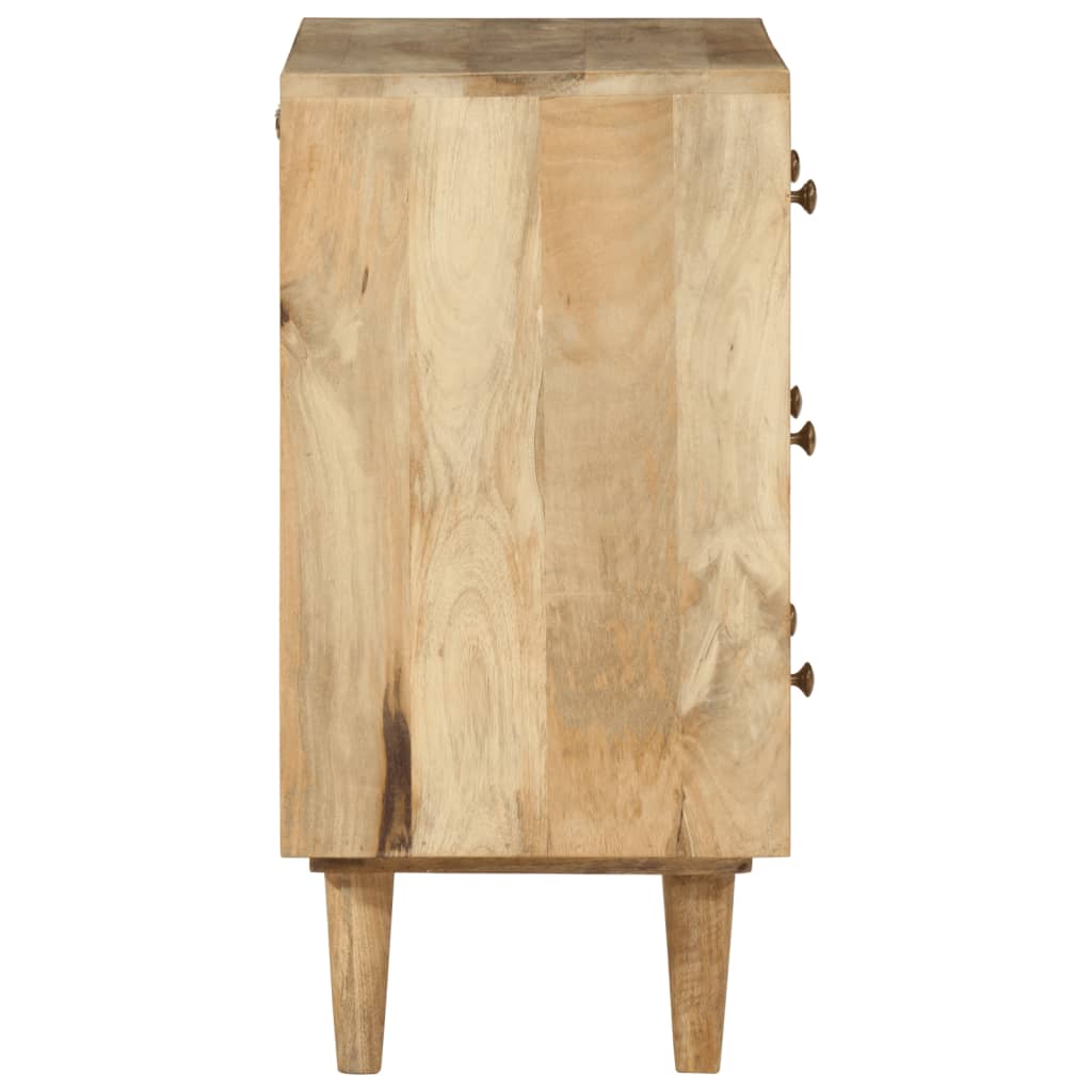 vidaXL Komoda, 70x35x70 cm, lite drewno mango