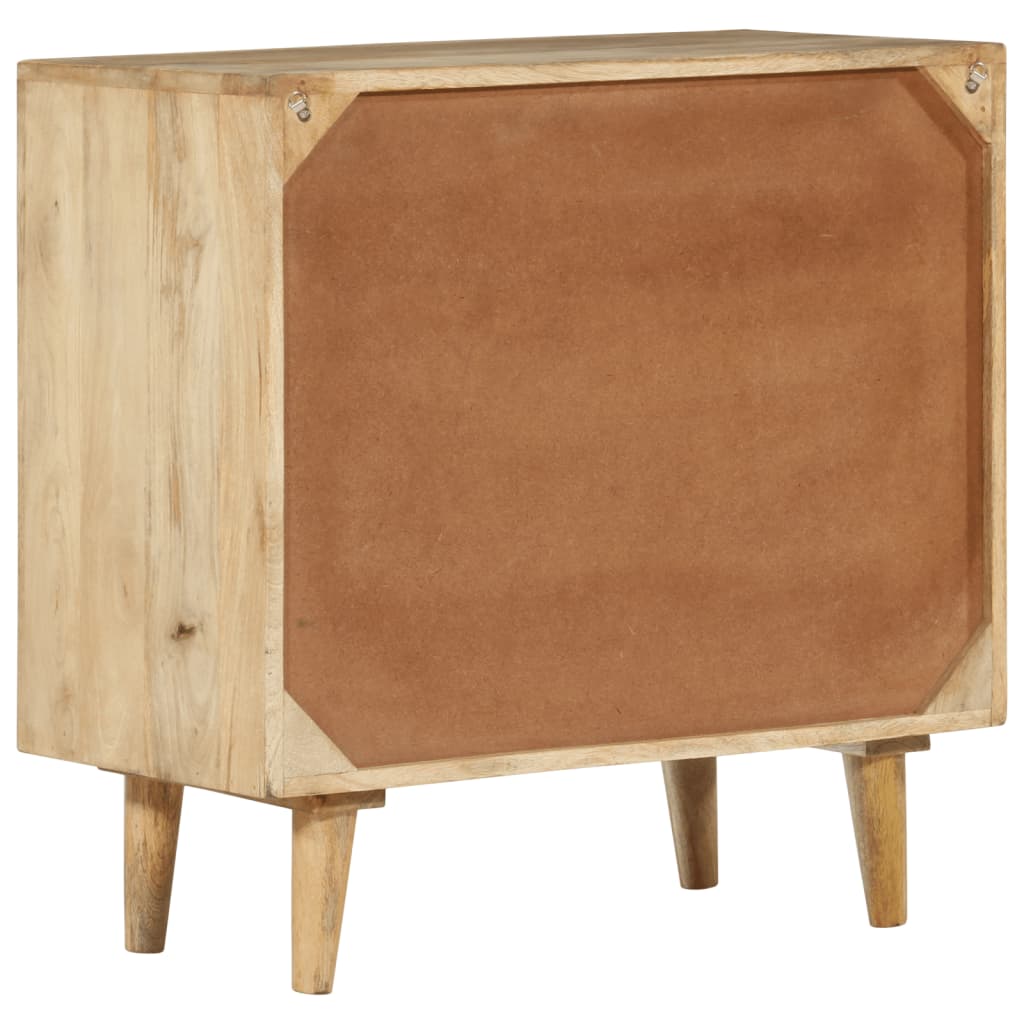vidaXL Komoda, 70x35x70 cm, lite drewno mango
