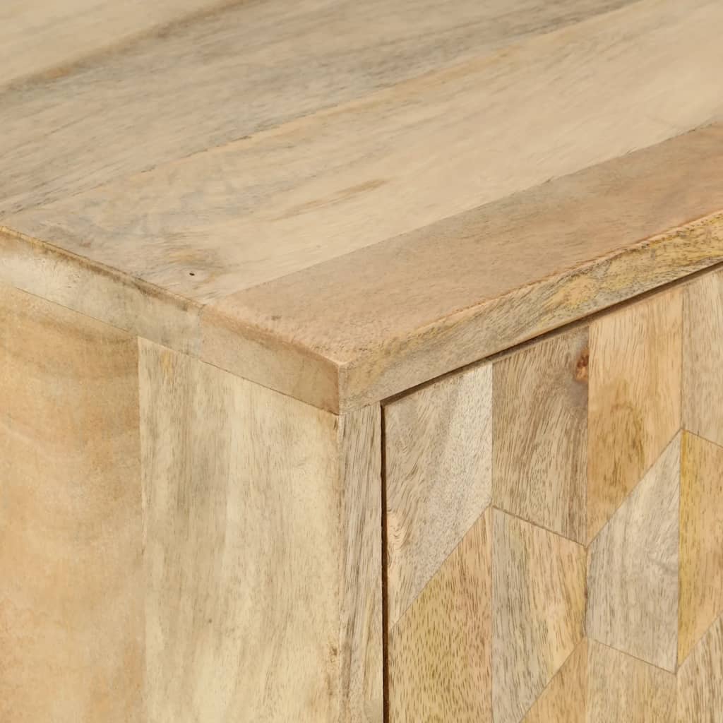 vidaXL Komoda, 70x35x70 cm, lite drewno mango