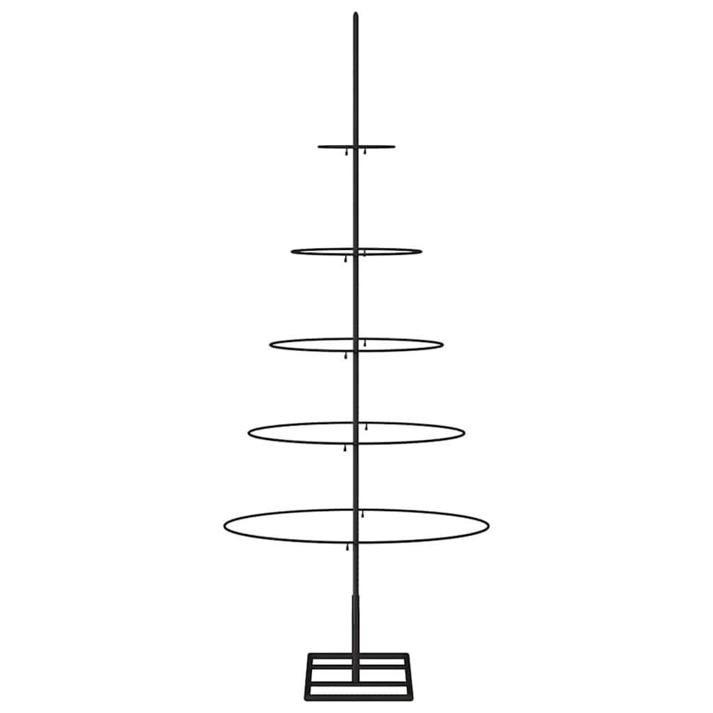 vidaXL | Metalowa choinka świąteczna | 125 cm Stal Malowana Proszkowo