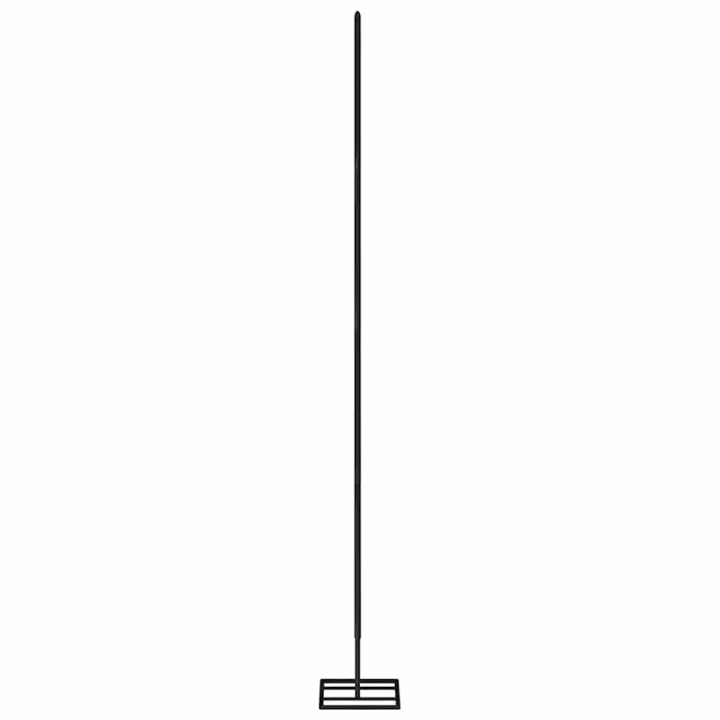 vidaXL Metalowa choinka świąteczna, do dekoracji, czarna, 125 cm