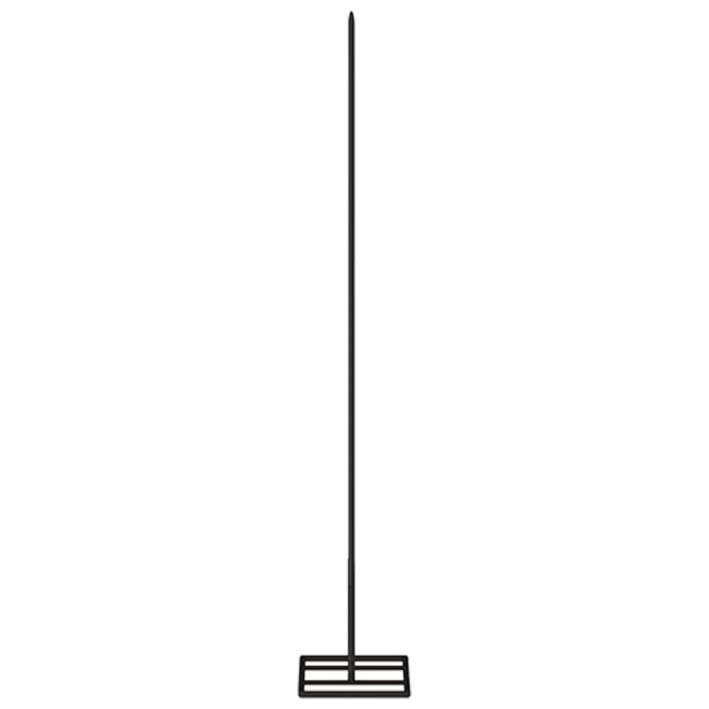vidaXL Metalowa choinka świąteczna, do dekoracji, czarna, 60 cm