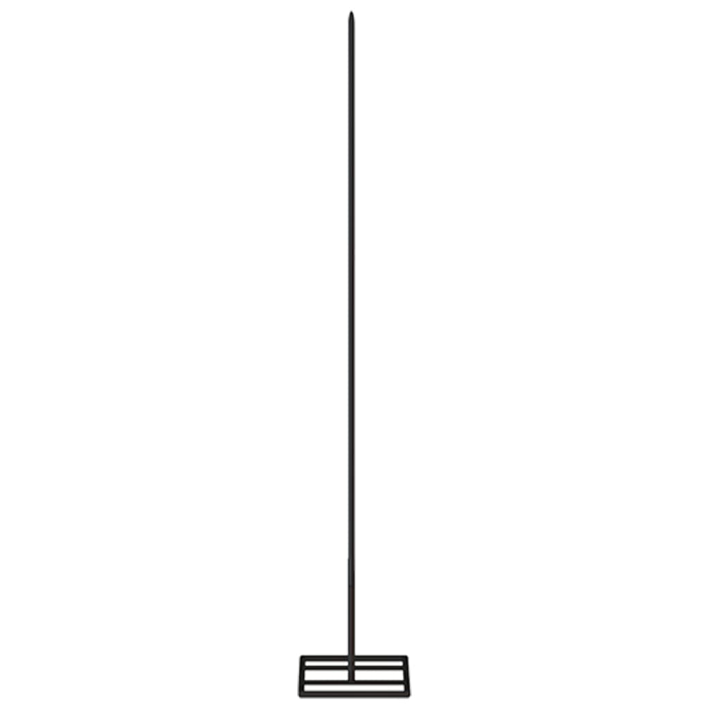 vidaXL Metalowa choinka świąteczna, do dekoracji, czarna, 125 cm