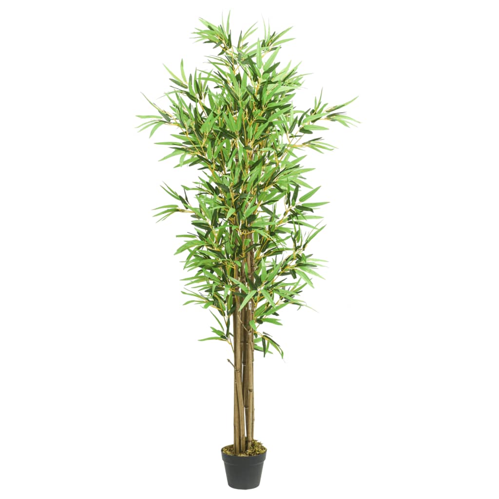 vidaXL Sztuczny bambus, 1288 liści, 180 cm, zielony