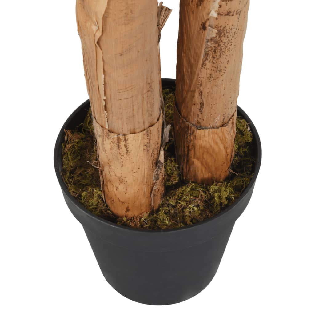 vidaXL Sztuczny bananowiec, 19 liści, 180 cm, zielony