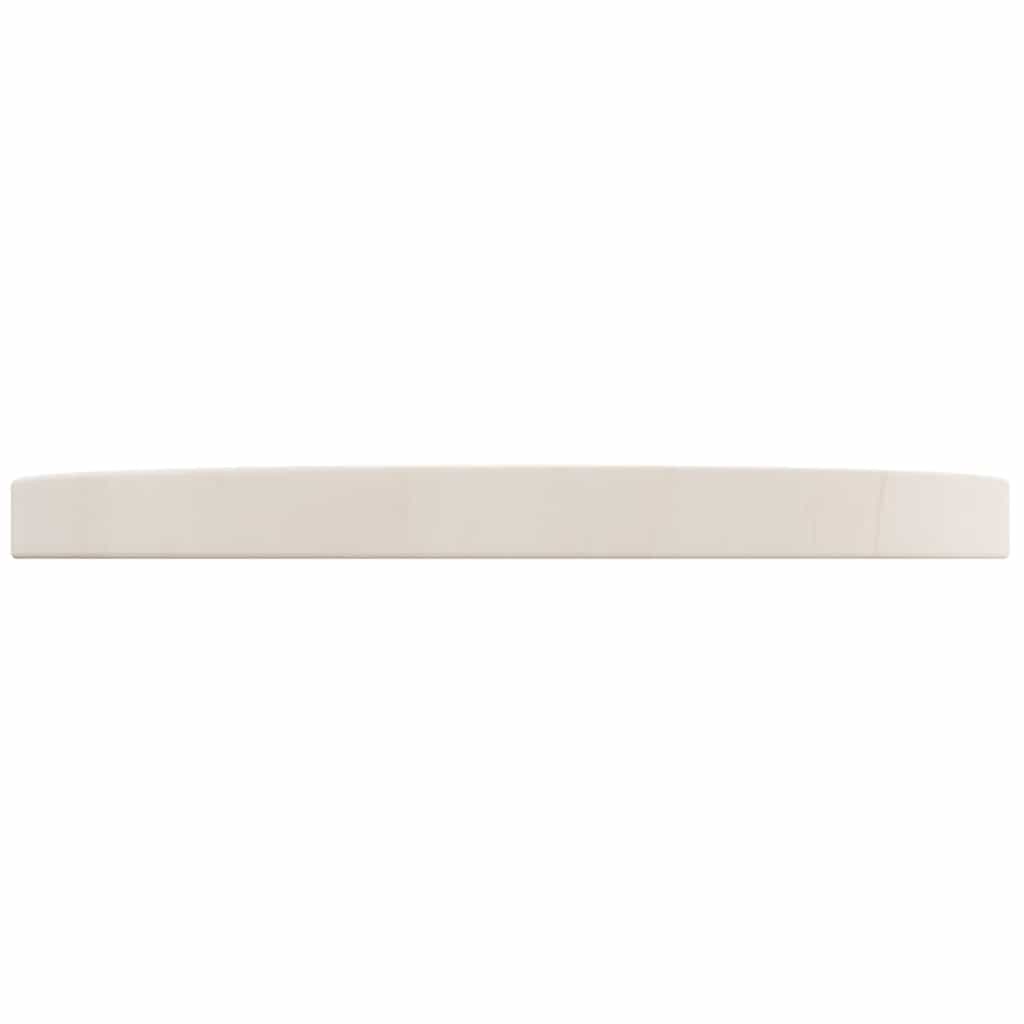 vidaXL Blat stołu, okrągły, biały, Ø40x3 cm, lite drewno sosnowe